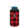 Sok-It BotlSok for Nalgene Style Bottles - Buffalo Check   BotlSok-Winter Holiday