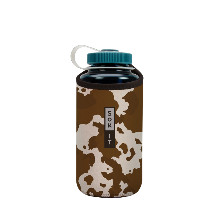 Sok-It BotlSok for Nalgene Style Bottles - Cowgirl   BotlSok-Evergreen