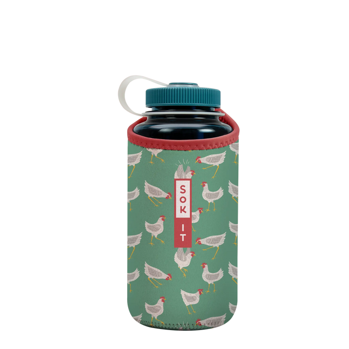 Sok-It BotlSok for Nalgene Style Bottles - Flew The Coop 32oz-Nalgene-Bottle 15.99 BotlSok-Spring Holiday