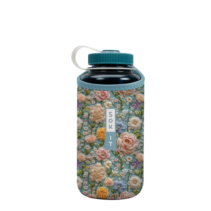 Sok-It BotlSok for Nalgene Style Bottles - Garden of Pearls