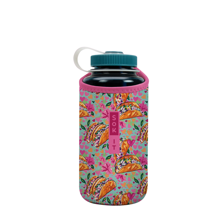 Sok-It BotlSok for Nalgene Style Bottles - Give 'Em Something To Taco 'Bout   BotlSok-Evergreen