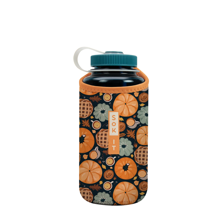 Sok-It BotlSok for Nalgene Style Bottles - Give Thanks   BotlSok-Fall Holiday
