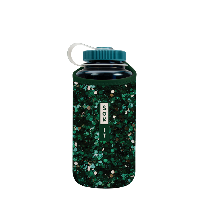 Sok-It BotlSok for Nalgene Style Bottles - Glitterally Perfect