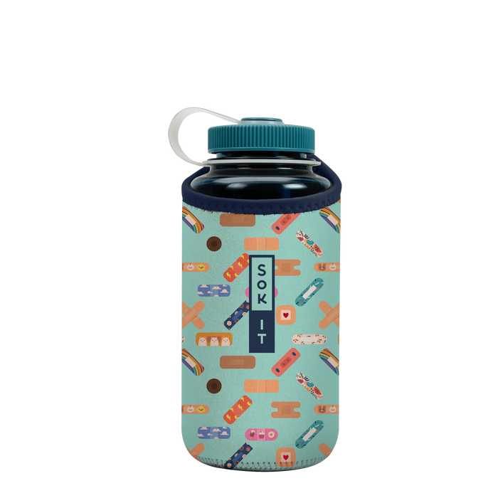 Sok-It BotlSok for Nalgene Style Bottles - Happy Healers   BotlSok-Novelty