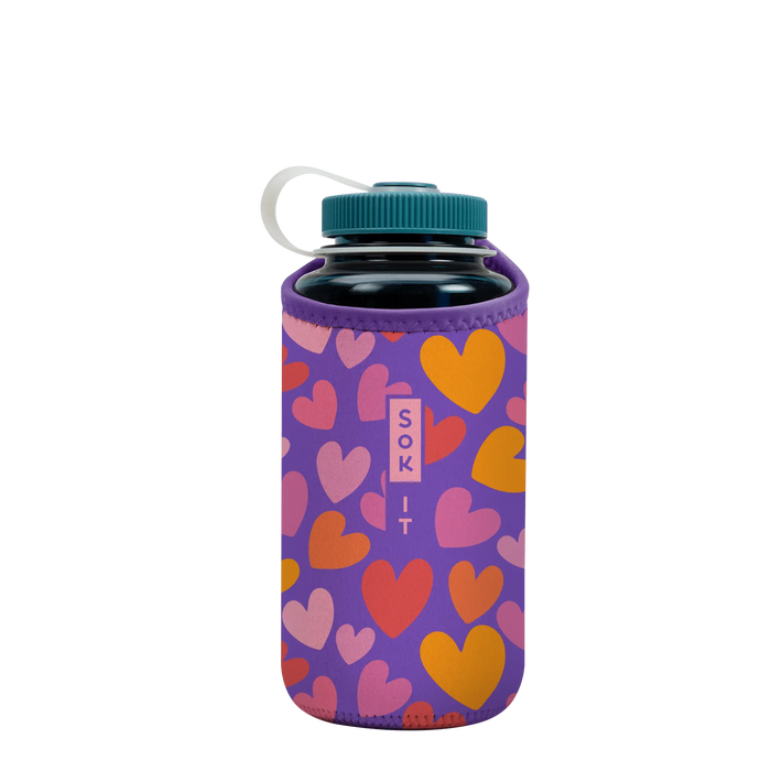 Sok-It BotlSok for Nalgene Style Bottles - Hearty Hues   BotlSok-Spring Holiday