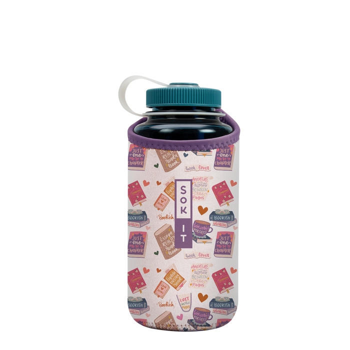 Sok-It BotlSok for Nalgene Style Bottles - Just One More Chapter
