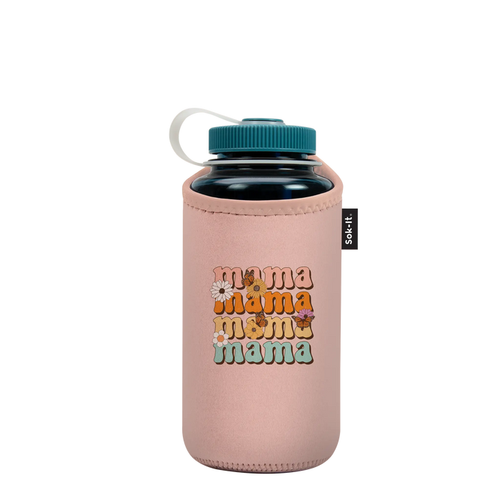 Sok-It BotlSok for Nalgene Style Bottles - Mama Knows Best   BotlSok-Spring Holiday