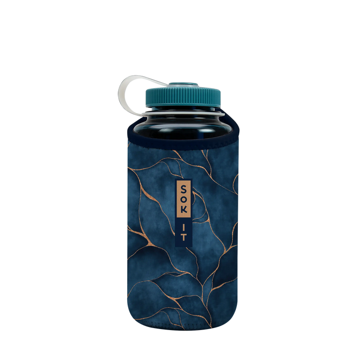 Sok-It BotlSok for Nalgene Style Bottles - Midnight Hour   BotlSok-Evergreen