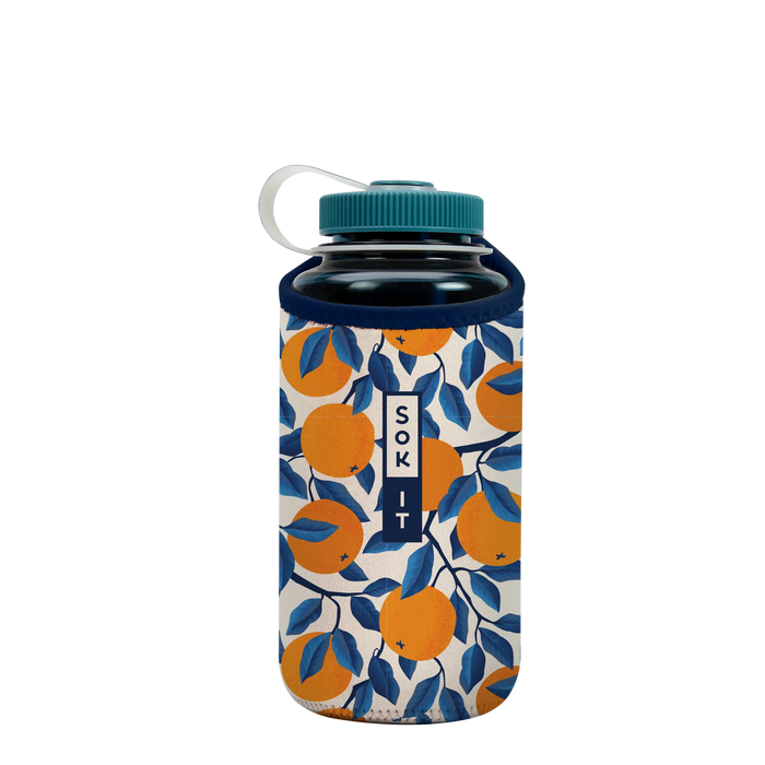 Sok-It BotlSok for Nalgene Style Bottles - Peel the Love   BotlSok-Evergreen