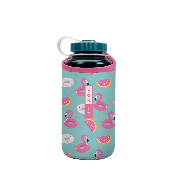 Sok-It BotlSok for Nalgene Style Bottles - Poolside Perfection   BotlSok-Outdoor