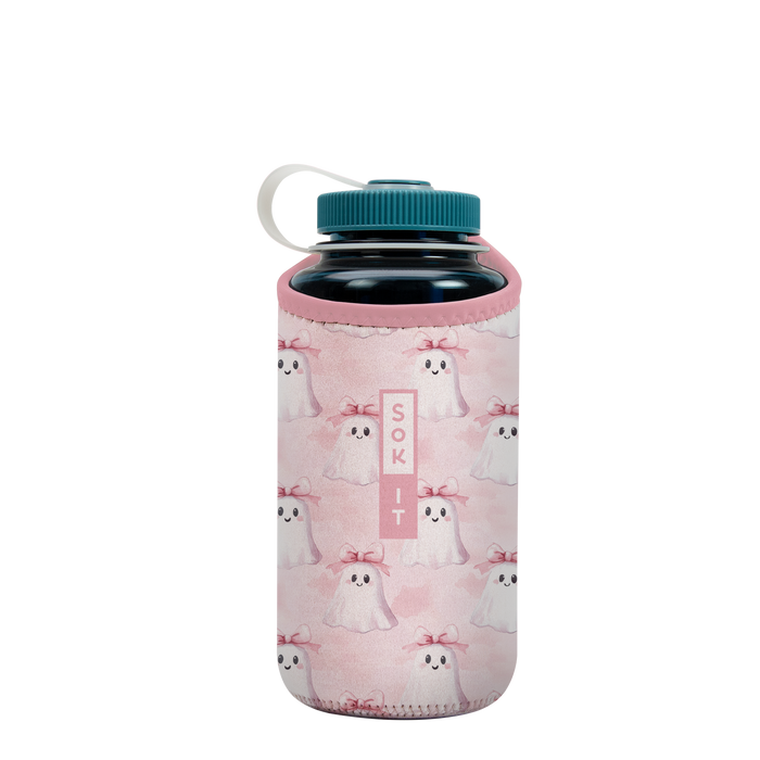 Sok-It BotlSok for Nalgene Style Bottles - Pretty Spooky