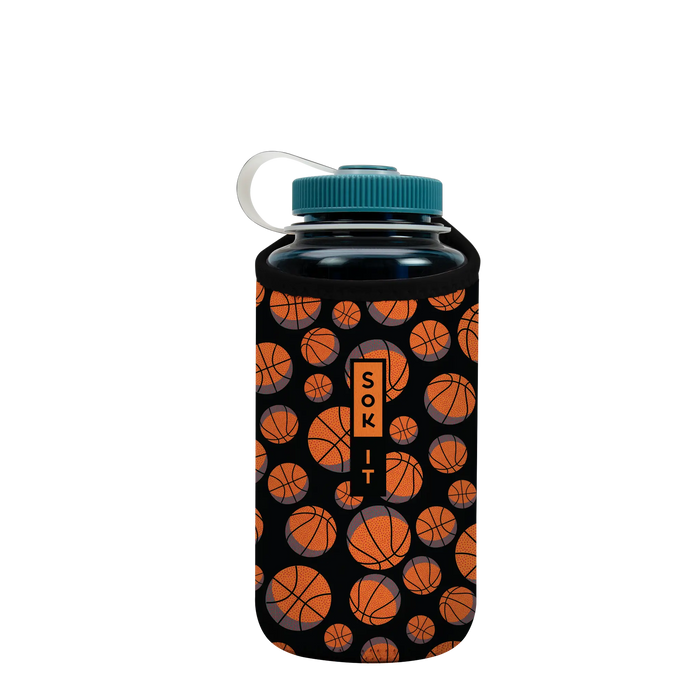 Sok-It BotlSok for Nalgene Style Bottles - Slam Dunk   BotlSok-Spring Holiday