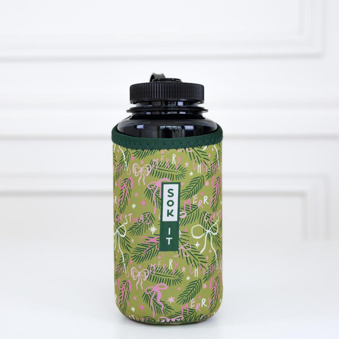 Sok-It BotlSok for Nalgene Style Bottles - Tied with Cheer