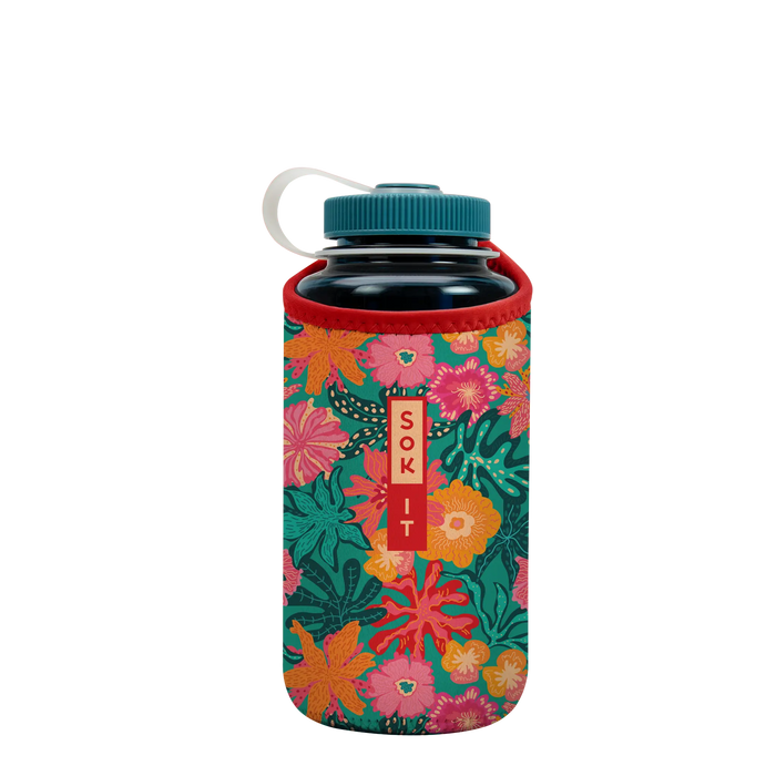 Sok-It BotlSok for Nalgene Style Bottles - Tropic Like It's Hot   BotlSok-Summer Holiday