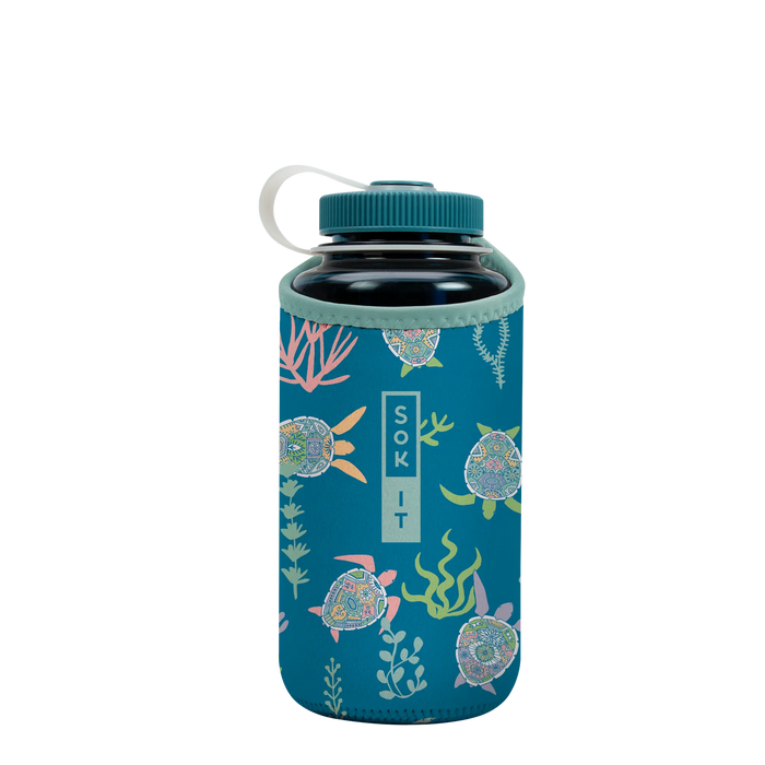 Sok-It BotlSok for Nalgene Style Bottles - Turtle-y Awesome   BotlSok-Summer Holiday