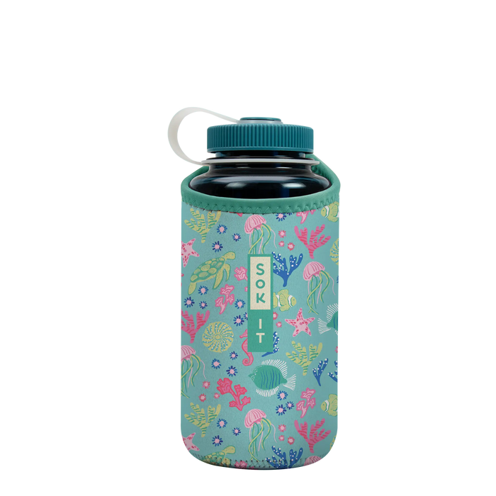 Sok-It BotlSok for Nalgene Style Bottles - Under the Sea   BotlSok-Summer Holiday
