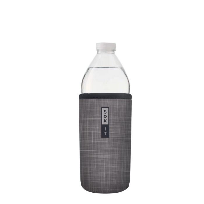 Sok-It BotlSok for Water Bottles - Anthracite
