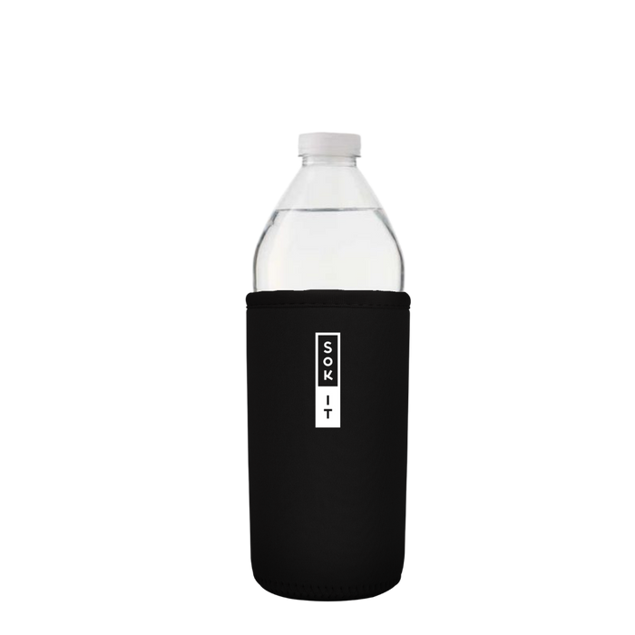 Sok-It BotlSok for Water Bottles - Black