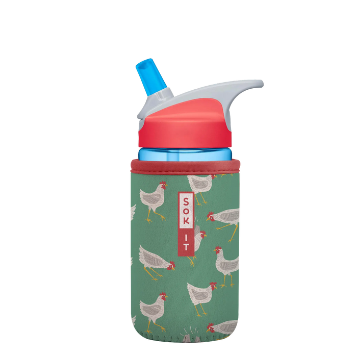 Sok-It BotlSok for CamelBak Style Bottles - Flew The Coop 12oz-CamelBak-Style-Bottle 9.99 BotlSok-Spring Holiday