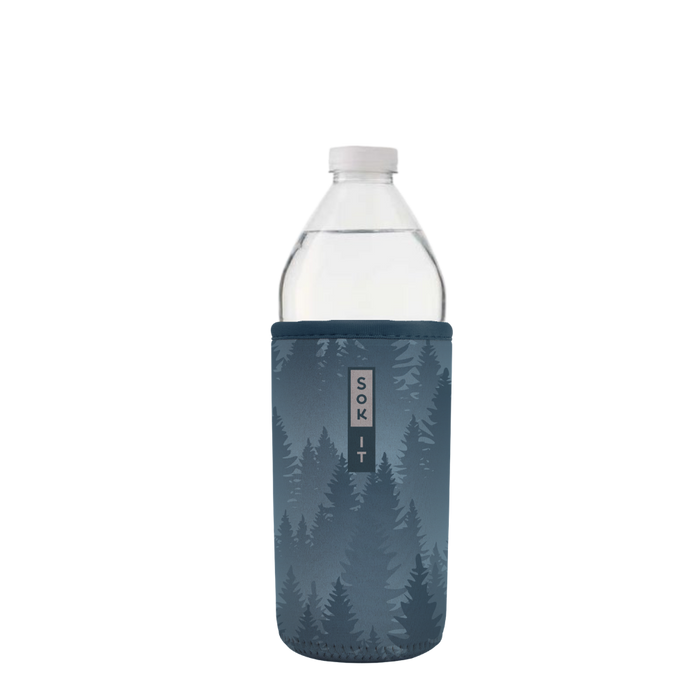 Sok-It BotlSok for Water Bottles - Foggy Woods