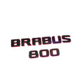 BRABUS 800 Black/red badge emblem - mercedes G wagon
