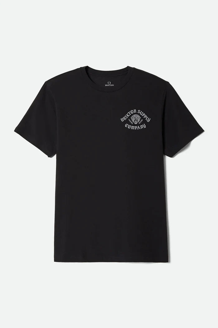 Brixton Morado Black S/s Standard Tee Shirt