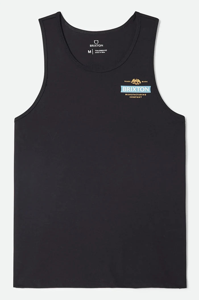 Brixton Pinnacle Black Tank Top
