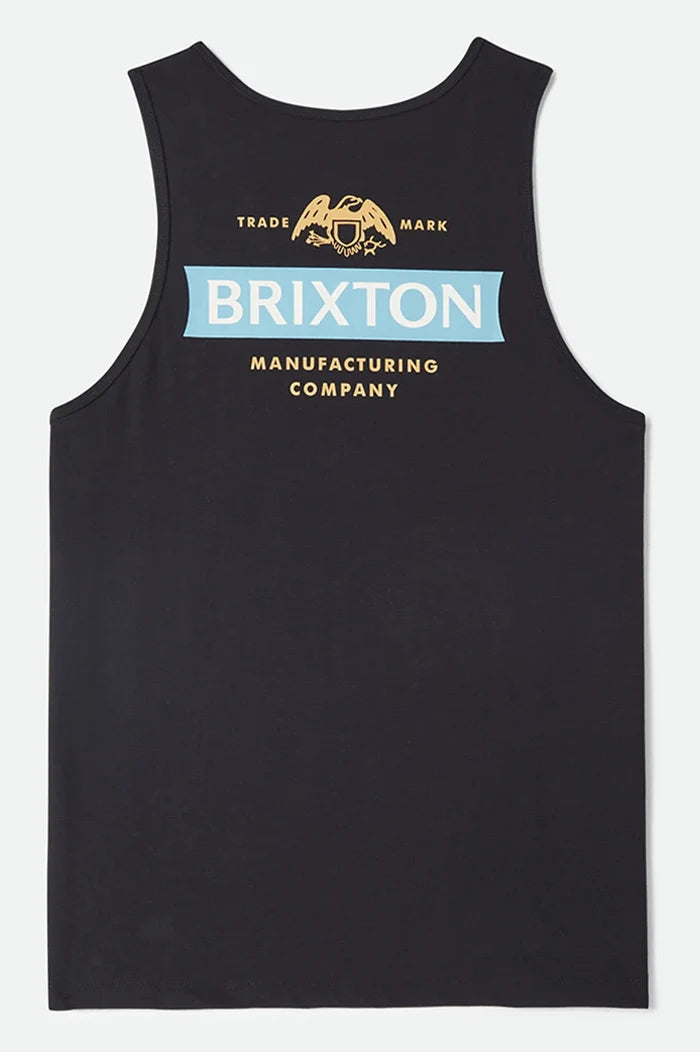 Brixton Pinnacle Black Tank Top