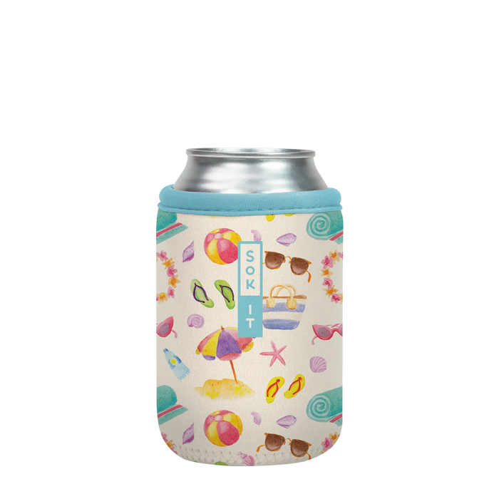 Sok-It CanSok - Beach Life 12oz-Can 13.99 CanSok-Summer Holiday