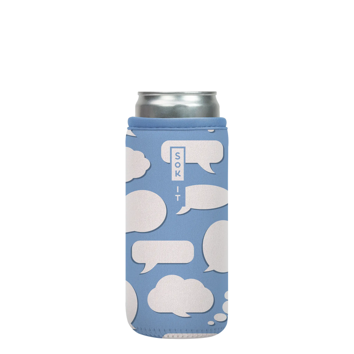 Sok-It CanSok - Big Ideas 12oz Slim Can 13.99 CanSok-Evergreen