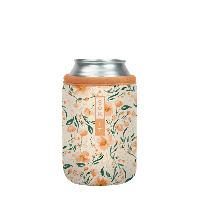 Sok-It CanSok - Blush Blossoms 12oz-Can 12.99 CanSok-SS Floral