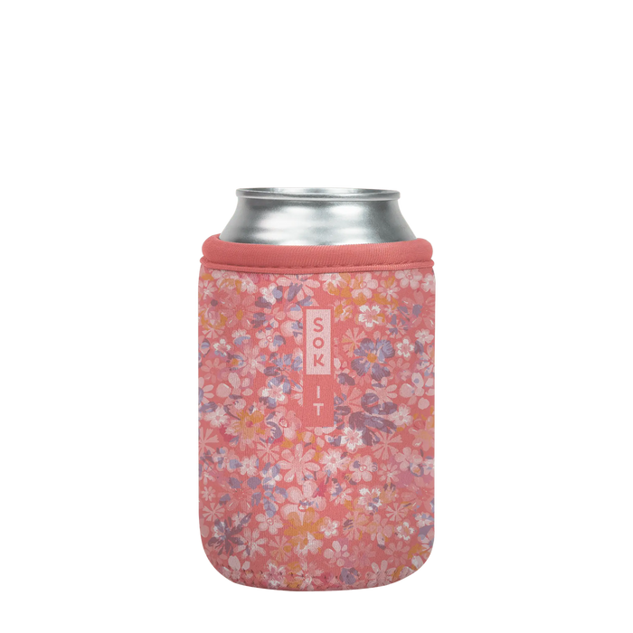 Sok-It CanSok - Blushing Blooms 12oz-Can 12.99 CanSok-SS Floral