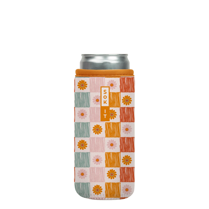 Sok-It CanSok - Boho Floral 12oz-Slim-Can 12.99 CanSok-Novelty