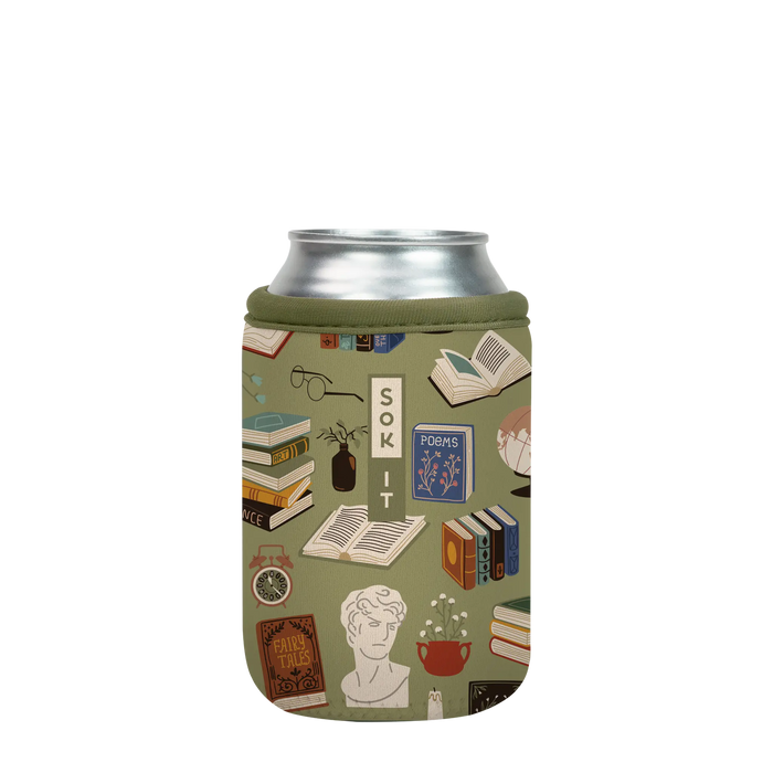 Sok-It CanSok - Book Club 12oz Can 13.99 CanSok-Evergreen