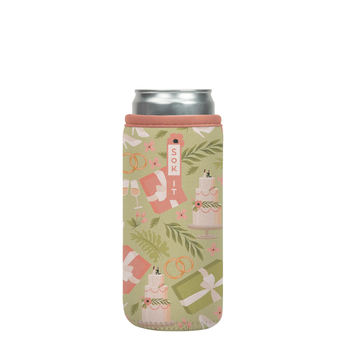 Sok-It CanSok - Bridal Bliss 12oz-Slim-Can 6.49 CanSok-Novelty