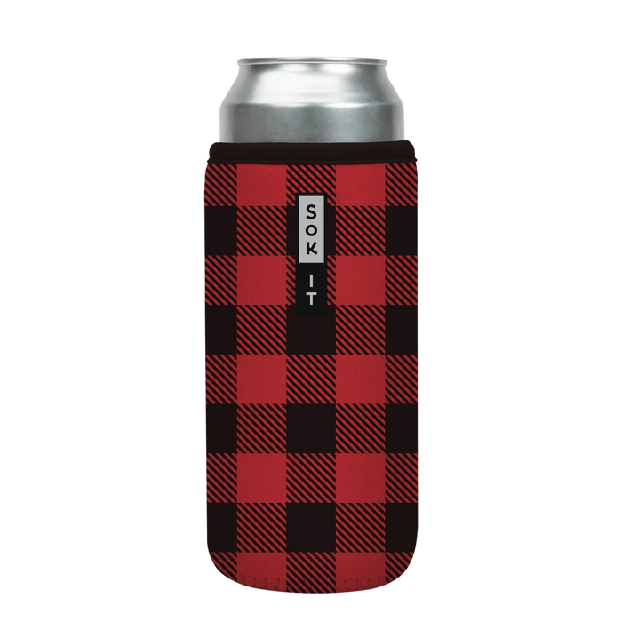 Sok-It CanSok - Buffalo Check 25oz-Can 14.99 CanSok-Winter Holiday