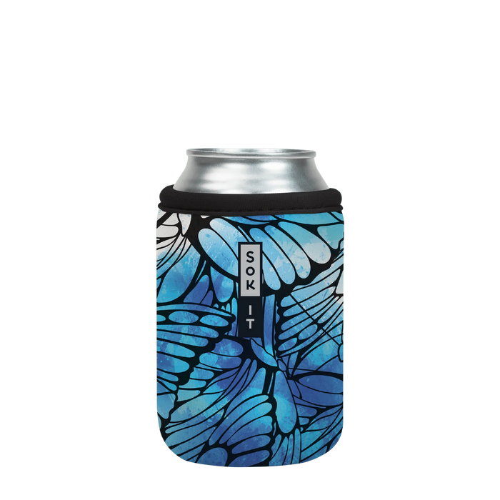 Sok-It CanSok - Butterfly Oasis 12oz-Can 12.99 CanSok-Animal Prints