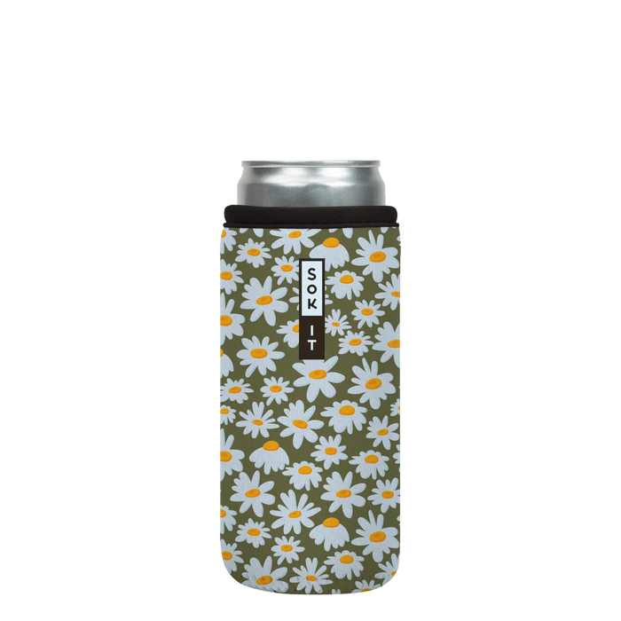 Sok-It CanSok - Chamomile Calm 12oz-Slim-Can 12.99 CanSok-SS Floral