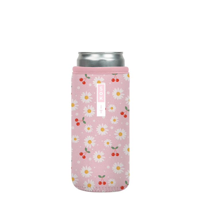 Sok-It CanSok - Cherry Bomb 12oz-Slim-Can 12.99 CanSok-SS Floral