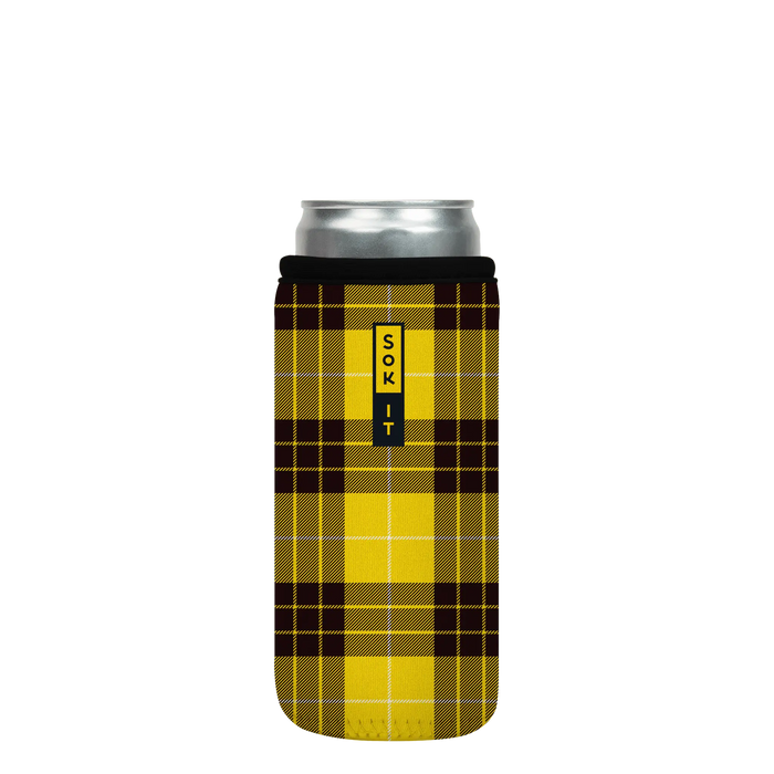 Sok-It CanSok - Clueless 12oz-Slim-Can 7.78 CanSok-Plaids