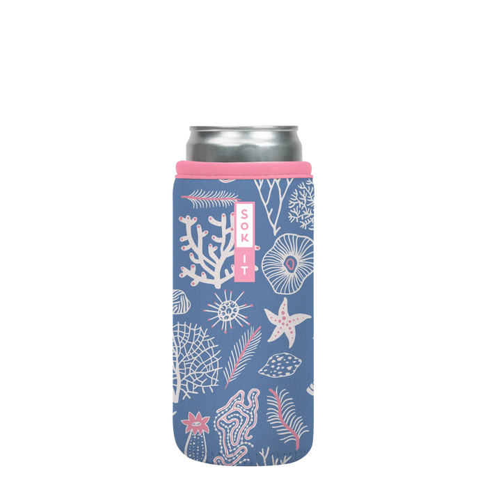 Sok-It CanSok - Coral Exploring 12oz-Slim-Can 12.99 CanSok-Sealife