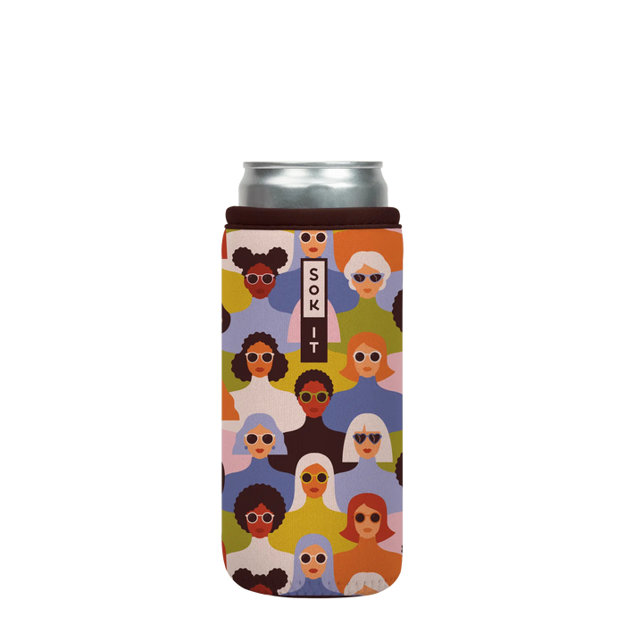 Sok-It CanSok - Femme Force 12oz-Slim-Can 6.49 CanSok-Novelty