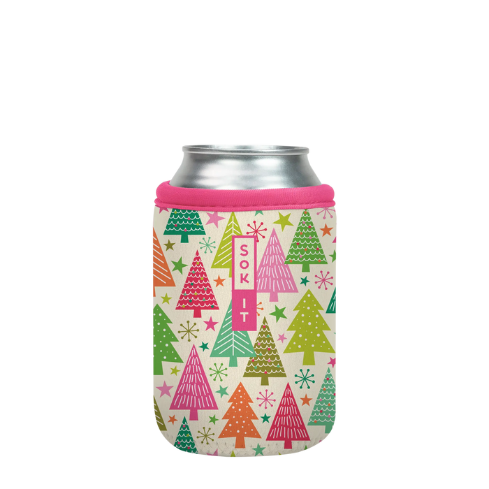 Sok-It CanSok - Festive Forest 12oz-Can 10.38 CanSok-Winter Holiday