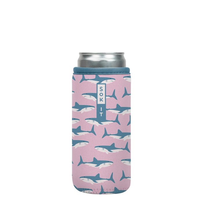 Sok-It CanSok - Fin-tastic 12oz-Slim-Can 12.99 CanSok-Sealife