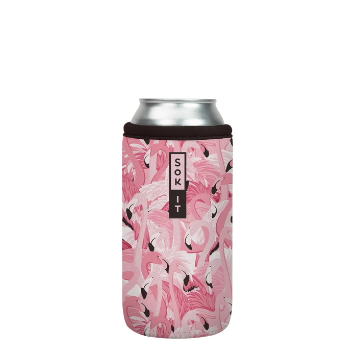 Sok-It CanSok - Flamingo Dance 16oz-Can 13.99 CanSok-Animals