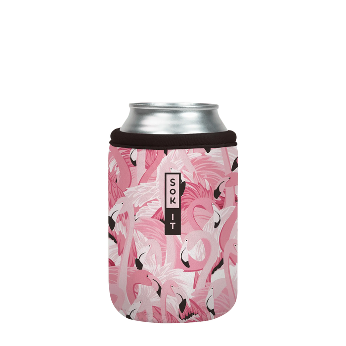 Sok-It CanSok - Flamingo Dance 12oz-Can 12.99 CanSok-Animals