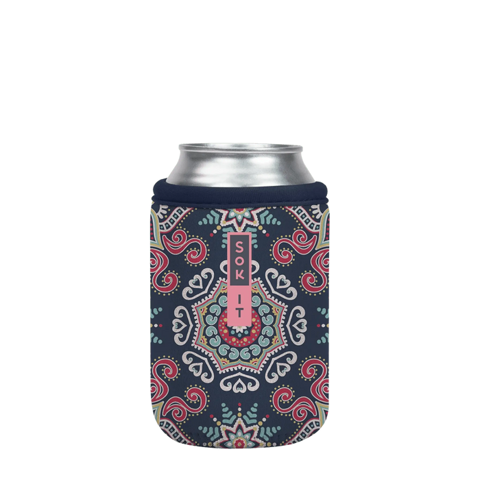 Sok-It CanSok - Floral Burst 12oz-Can 6.49 CanSok-Bohemian