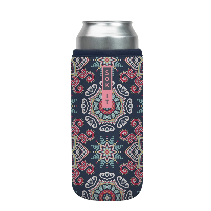 Sok-It CanSok - Floral Burst 25oz-Can 7.49 CanSok-Bohemian