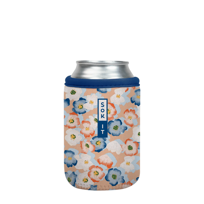 Sok-It CanSok - Garden Party 12oz-Can 10.38 CanSok-SS Floral