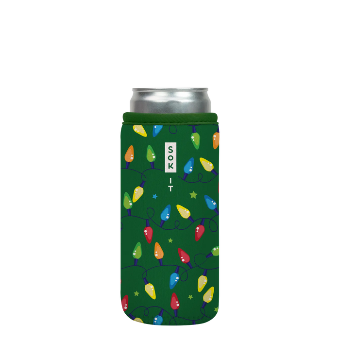 Sok-It CanSok - Get Lit 12oz-Slim-Can 11.68 CanSok-Winter Holiday